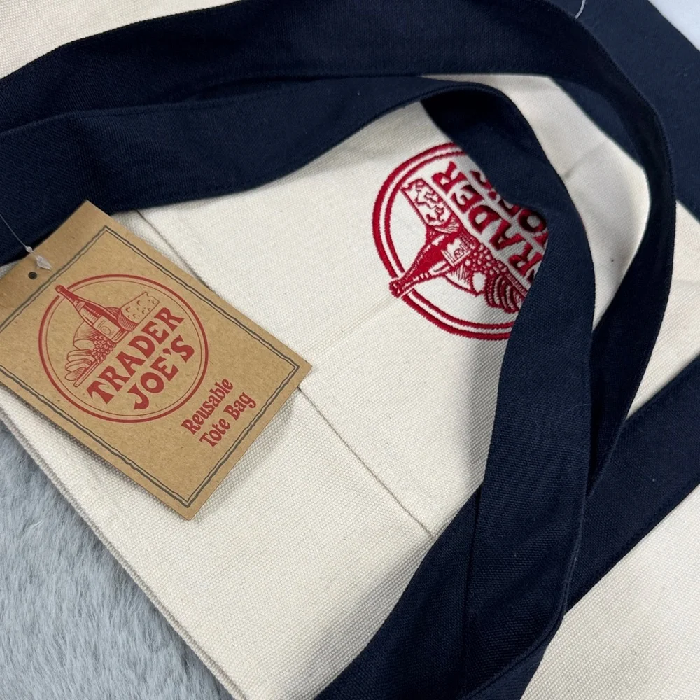 Trader Joe's Canvas Tote Bag - Picture 8 of 8